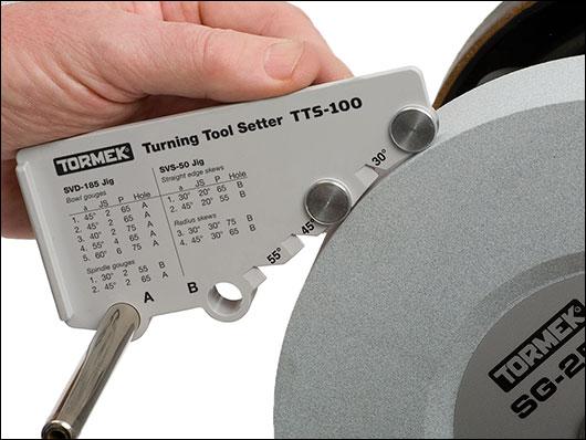 REGLAGE D'OUTILS DE TOURNAGE TTS 100